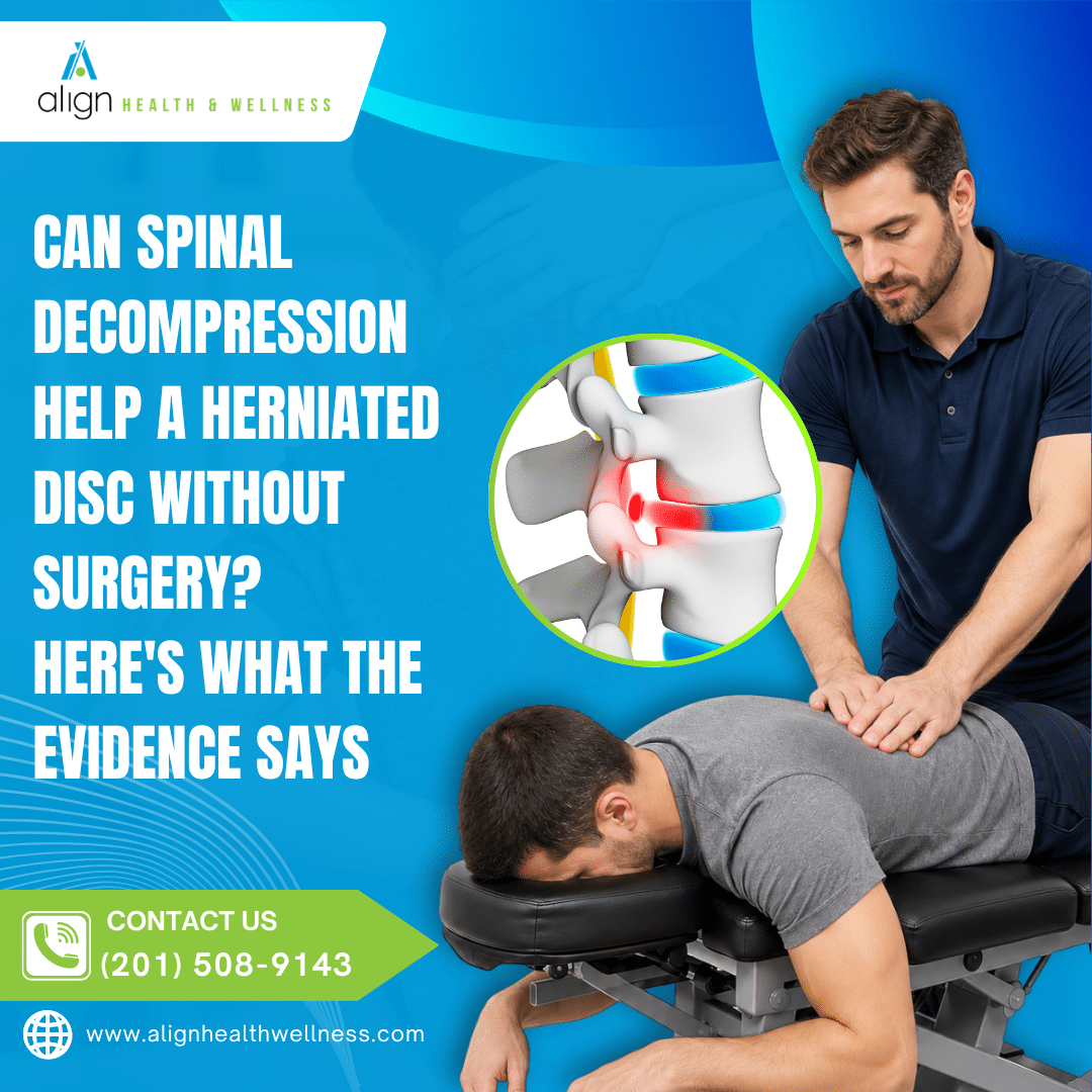 Can spinal decompression help a herniated disc without surgery? Here's what the evidence says.