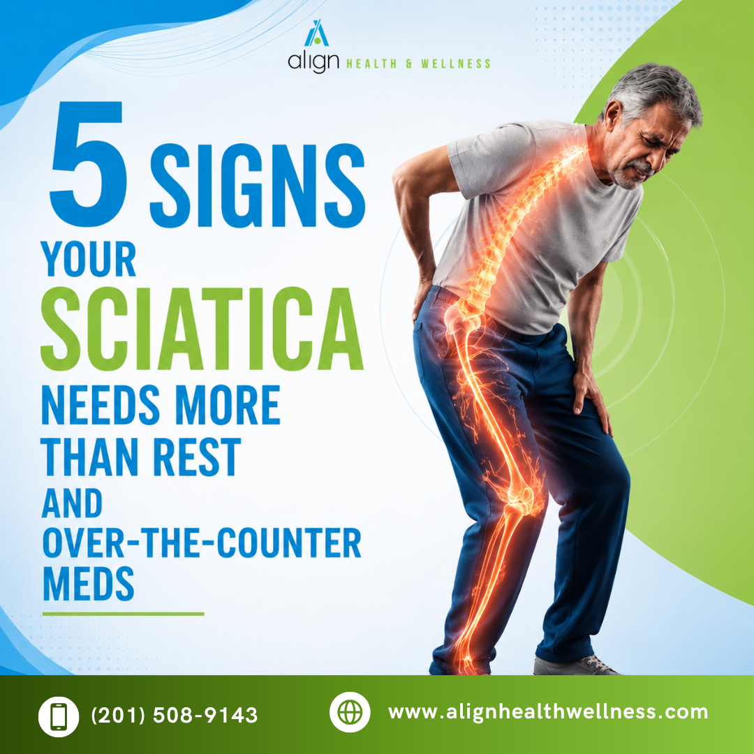 5 signs your sciatica needs more than rest and over-the-counter meds