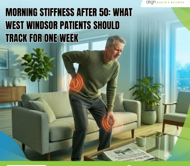 Morning Stiffness After 50: What West Windsor Patients Should Track for One Week