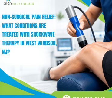 Non-Surgical Pain Relief: What Conditions Are Treated with Shockwave Therapy in West Windsor, NJ?